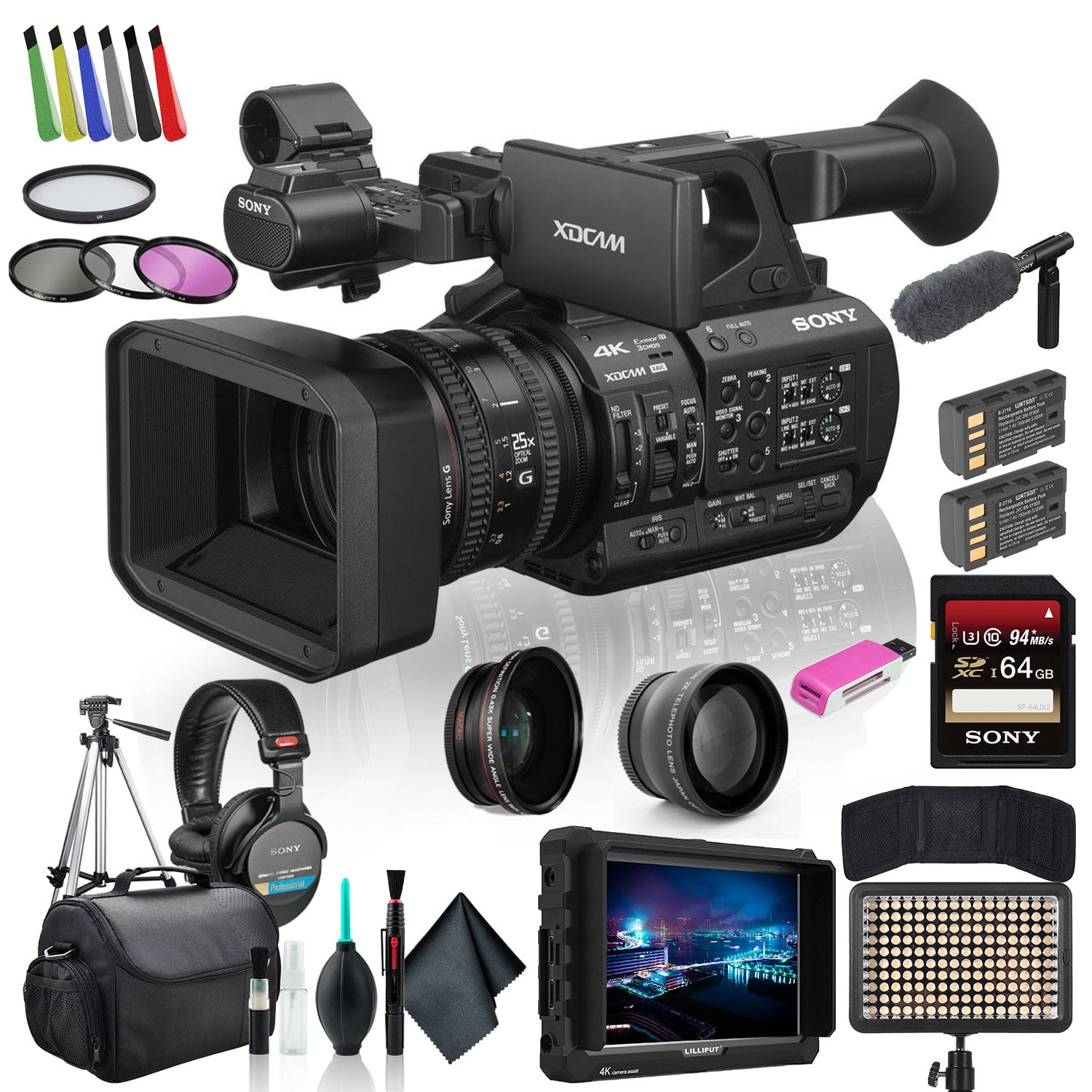 Sony PXW-Z190V 4K XDCAM Camcorder (PXW-Z190V) – Professional
