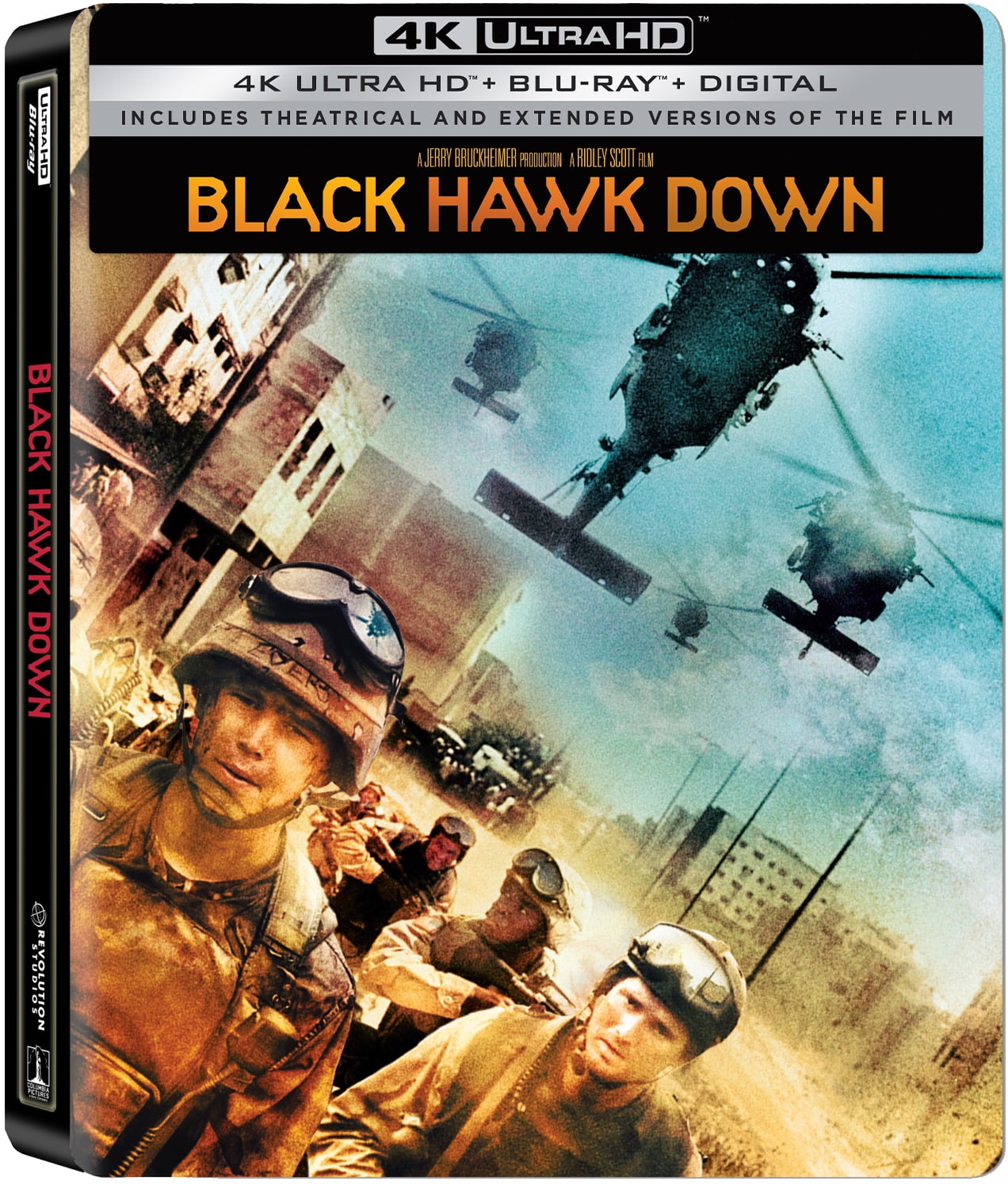 Walmart sales :  Walmart Black Friday Deals 2025 - Sony Pictures Black Hawk Down Steelbook Edition (4K Ultra HD + Blu-ray + Digital Copy) - Action & Adventure