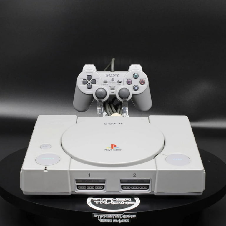 PS One Playstation Slim Console Tested & Working With Controller popular and A/V Cable