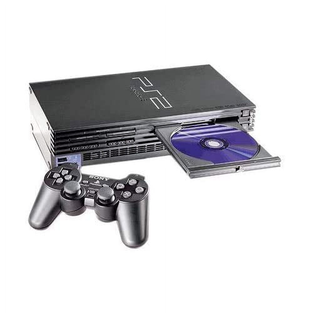 Restored Sony PlayStation 2 PS2 Slim Console (Satin Silver) with Matching  DS2 Controller (Refurbished) 