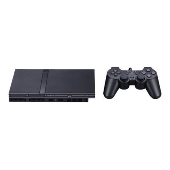 Sony PlayStation 2 - Game console - charcoal black
