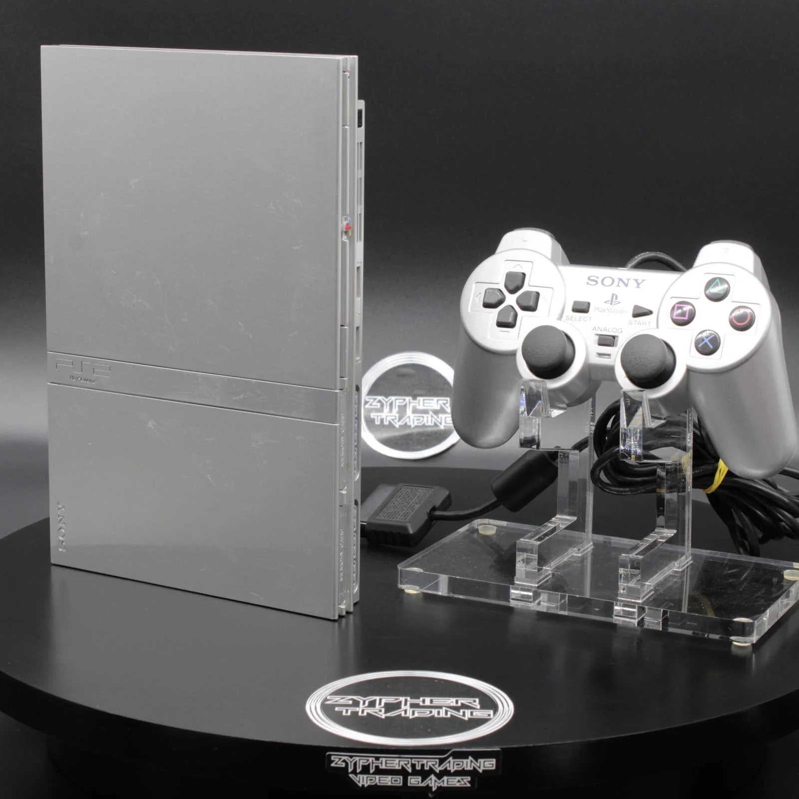 Sony PlayStation Slim Console [Silver] Cables Ireland Ubuy