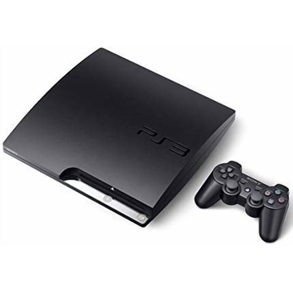Pre-Owned Sony PlayStation 3 PS3 Slim Video Game Console, 160 GB, Black, 1 Pack