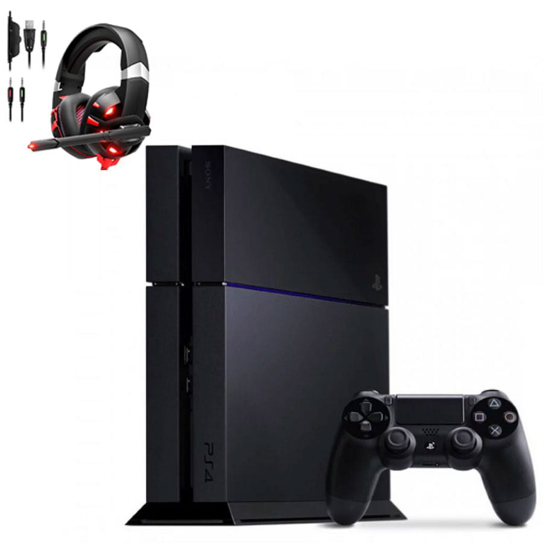 Sony PlayStation 4 1TB Gaming Console Black with BOLT AXTION Bundle