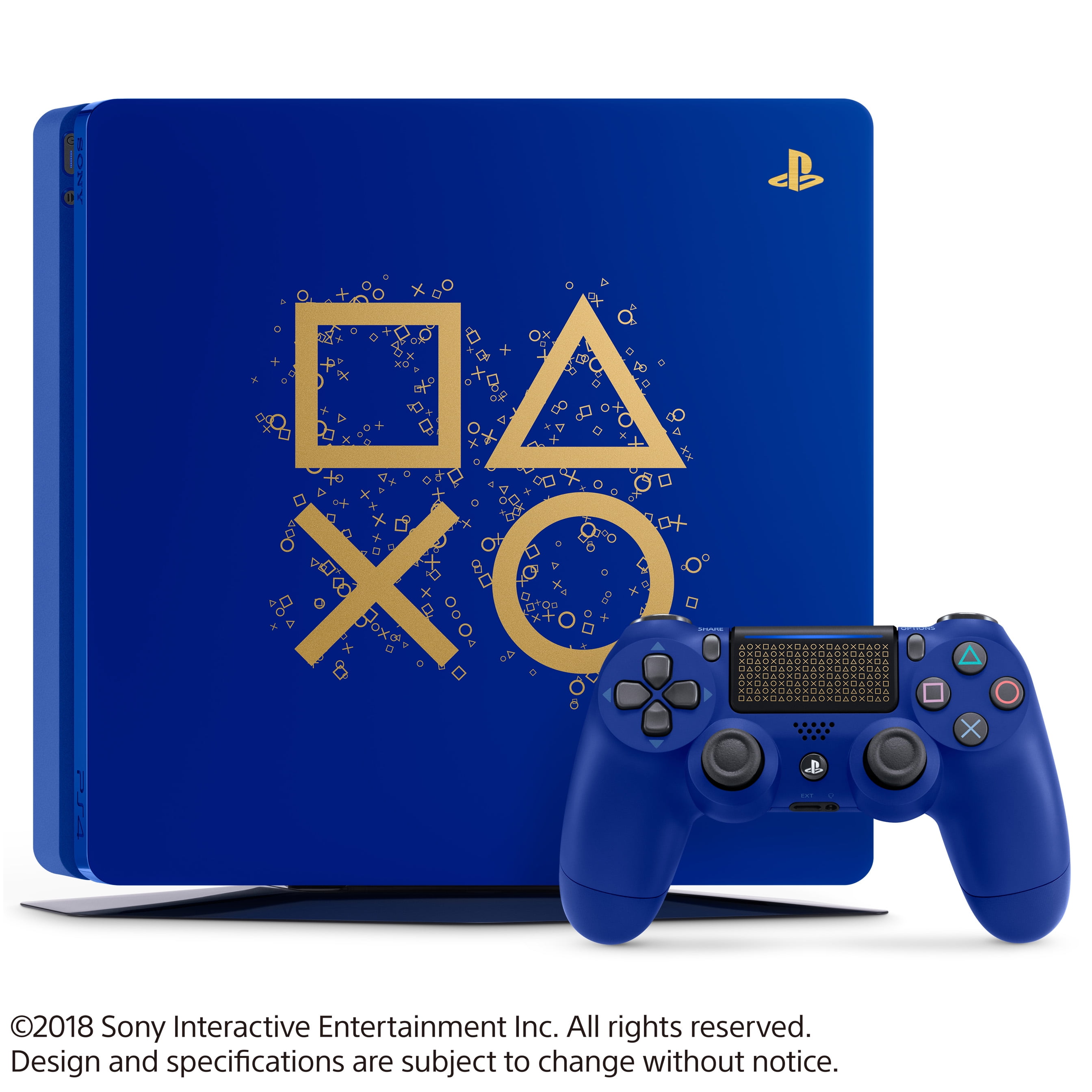 Sony PlayStation 4 1TB Slim Days of Play Limited Edition Blue, 3003131 -