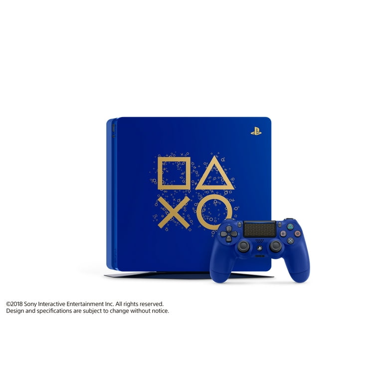 Sony PlayStation 4 1TB Slim of Play Limited Edition Blue, 3003131 - Walmart.com