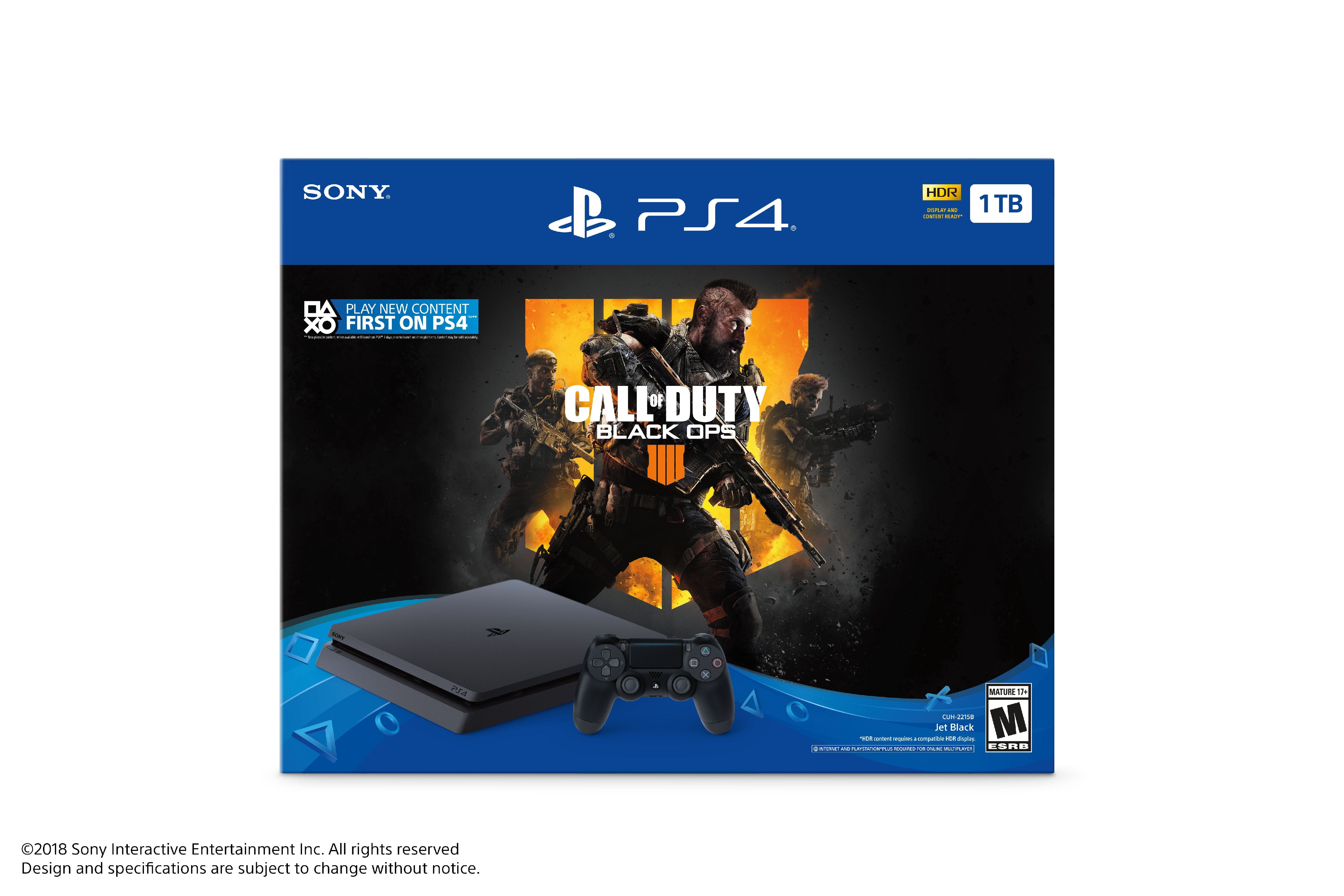 Consola Playstation 4 Slim 1 Tera + Call Of Duty: Modern Warfare Ii Ps4