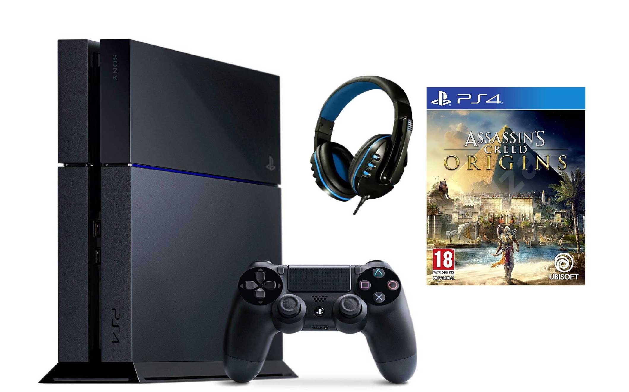 Sony 2215A PlayStation 4 Slim 500GB Gaming Console Black 2 Controller  Included with Days Gone Game BOLT AXTION Bundle Like New 