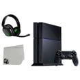 thumbnail image 1 of Pre-Owned Sony PlayStation 4 500GB Gaming Console Black with Astro A10 Gaming BOLT AXTION Bundle Lke New Black Green, 1 of 2