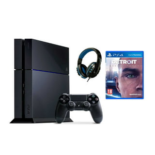 Sony PlayStation 4 PRO Glacier 1TB Gaming Console White with Detroit Become  Human BOLT AXTION Bundle Used 