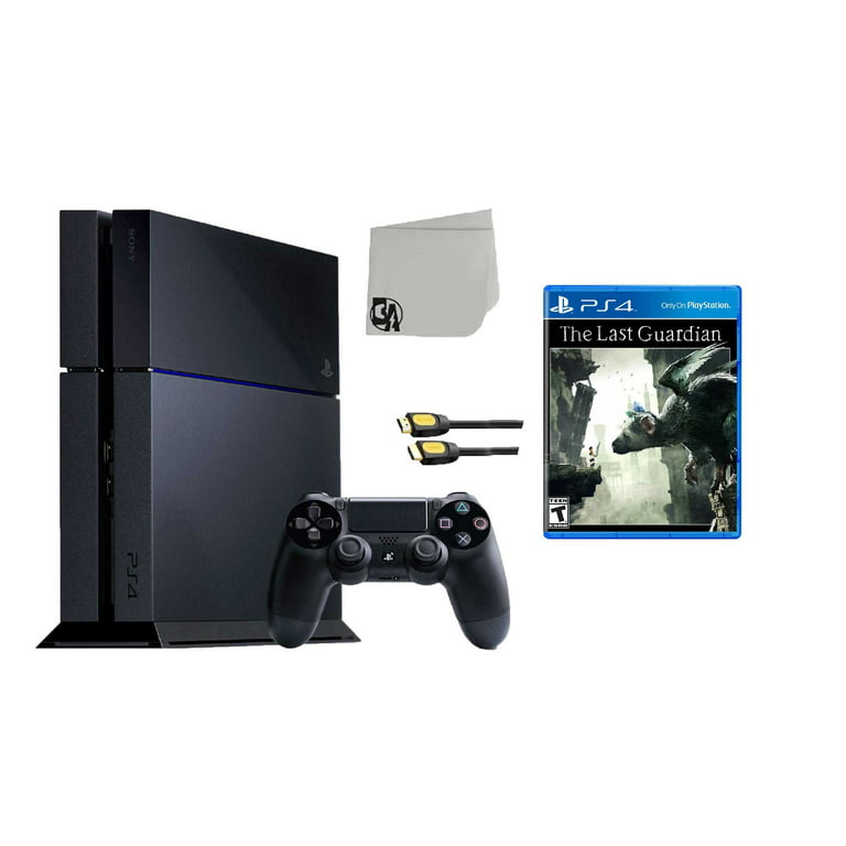 Sony PlayStation 4 500GB Gaming Console Black with The Last Guardian BOLT  AXTION Bundle Used 