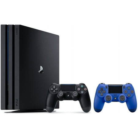 Sony PlayStation 4 Bundle: PS4 Pro 1TB Console, 2 Dualshock Wireless Controllers