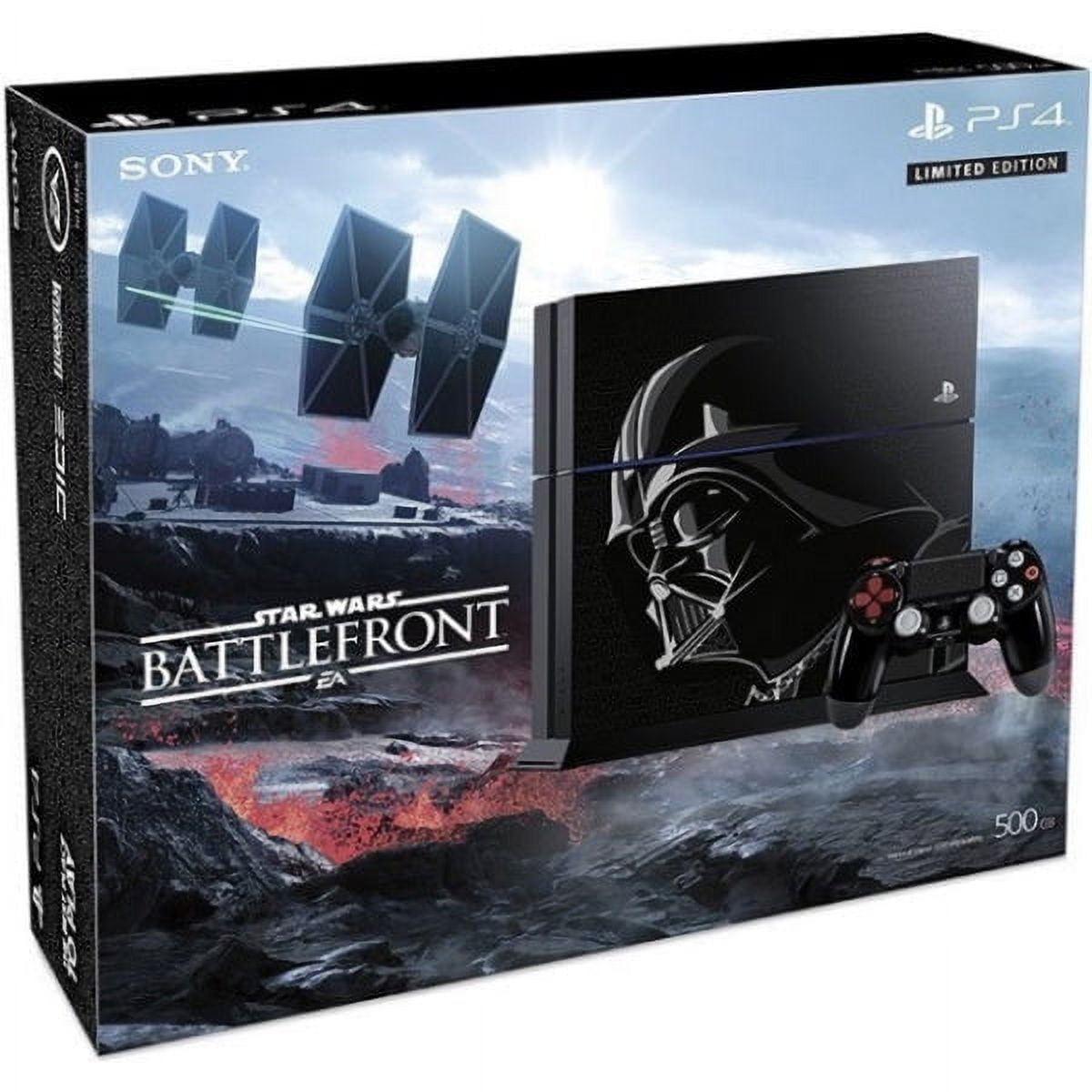 Sony Playstation 4 Slim 500gb Edition Star Wars Battlefront With Wireless  Controller Manufacturer Refurbished : Target