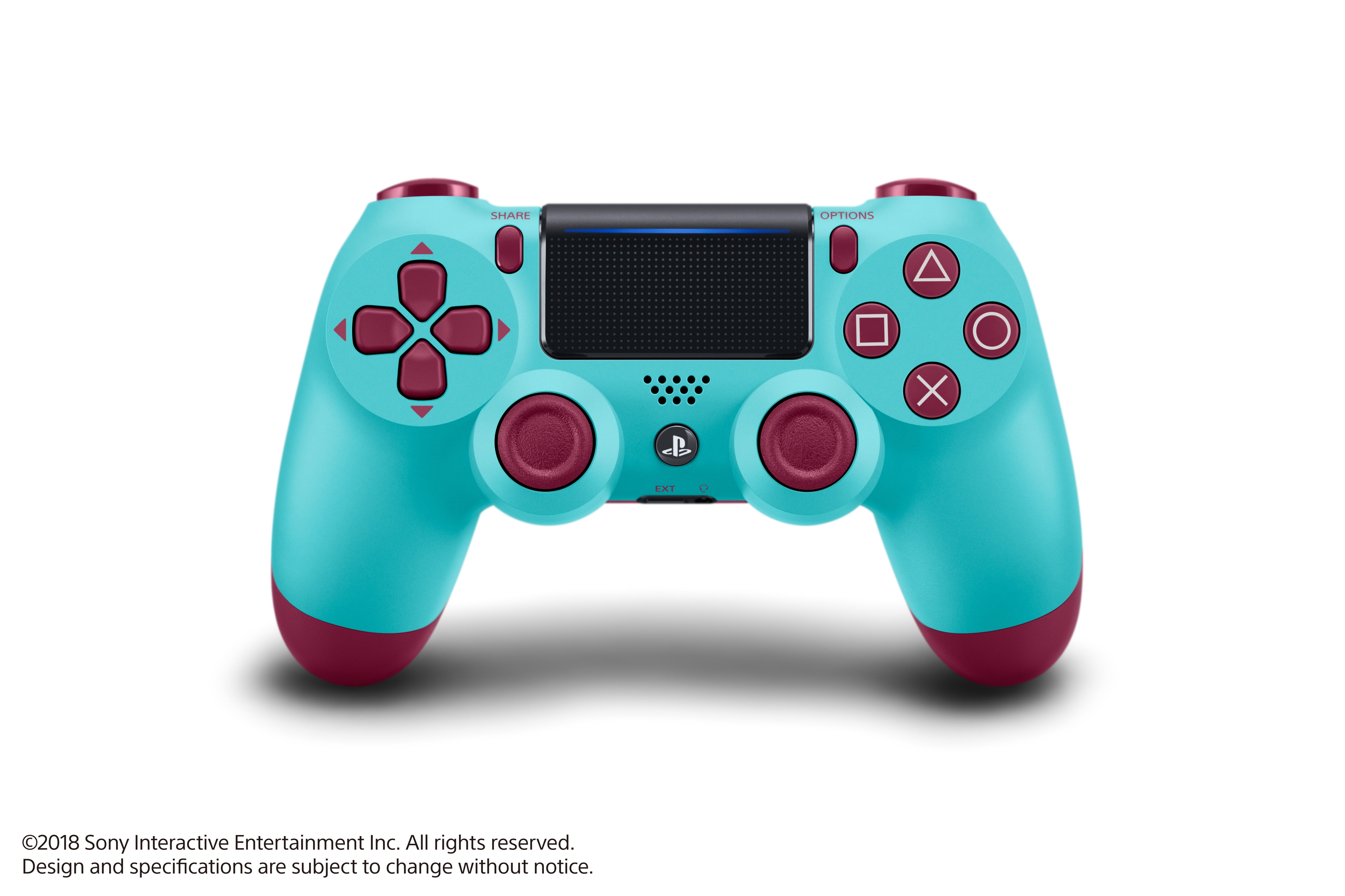 PlayStation4 - PS4 ワイヤレスコントローラー DUALSHOCK4 ブルーベリー PlayStation, DualShock 4 Wireless Controller, Berry Blue - Walmart.com
