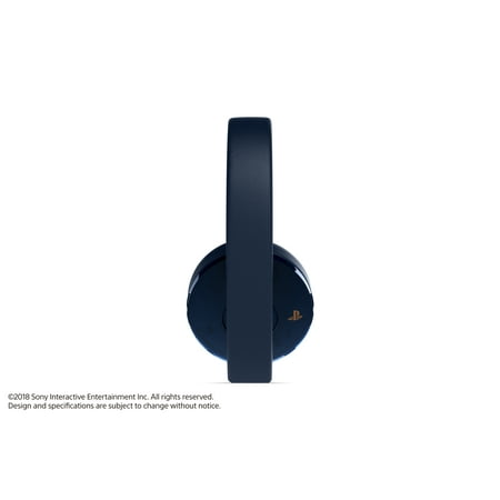 Sony PlayStation 4, Gold Wireless Headset, Translucent, 3003337