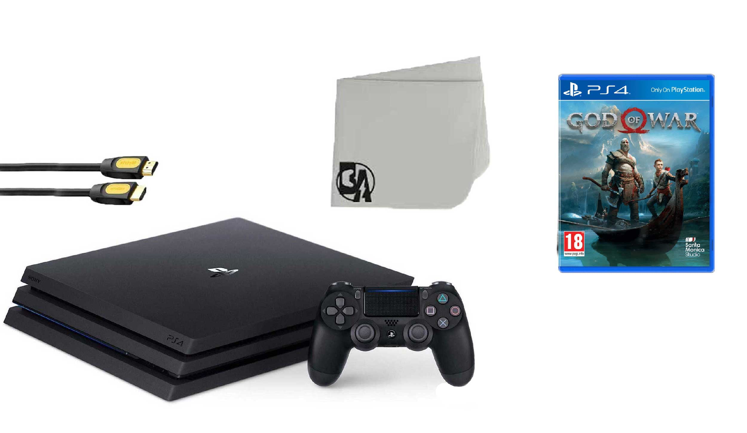 PS4 Pro 1 TB Console & Controller Bundle - Gaming Restored