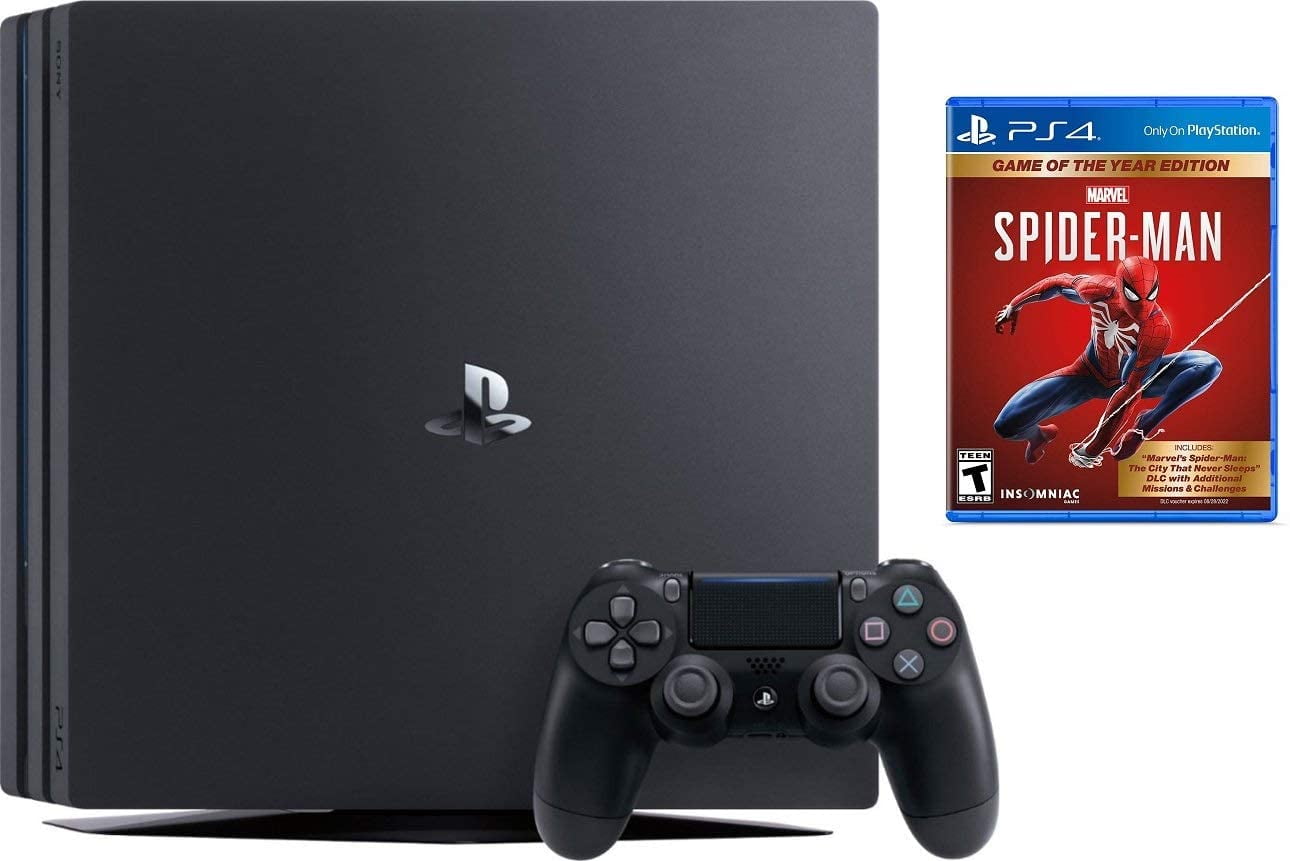PlayStation 4 Pro 1TB + Spider-Man GOTY gets huge price drop: $280