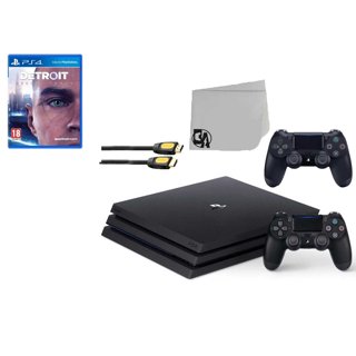 Sony 2215A PlayStation 4 Slim 500GB Gaming Console Black 2 Controller  Included with Days Gone Game BOLT AXTION Bundle Like New 