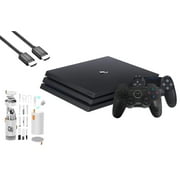Sony PlayStation 4 Pro 1TB Gaming Console Black with 2 Controllers
