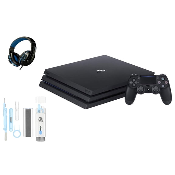 Pre-Owned Sony, PlayStation 4 Pro, Gaming Console, 1TB, Black, 1