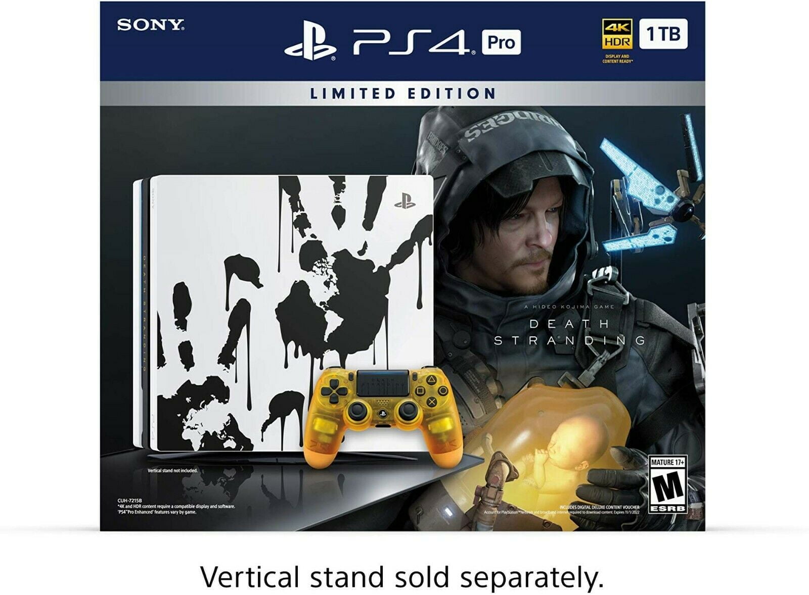 PlayStation 4 1TB Limited Edition Death Stranding Console Bundle - Walmart.com