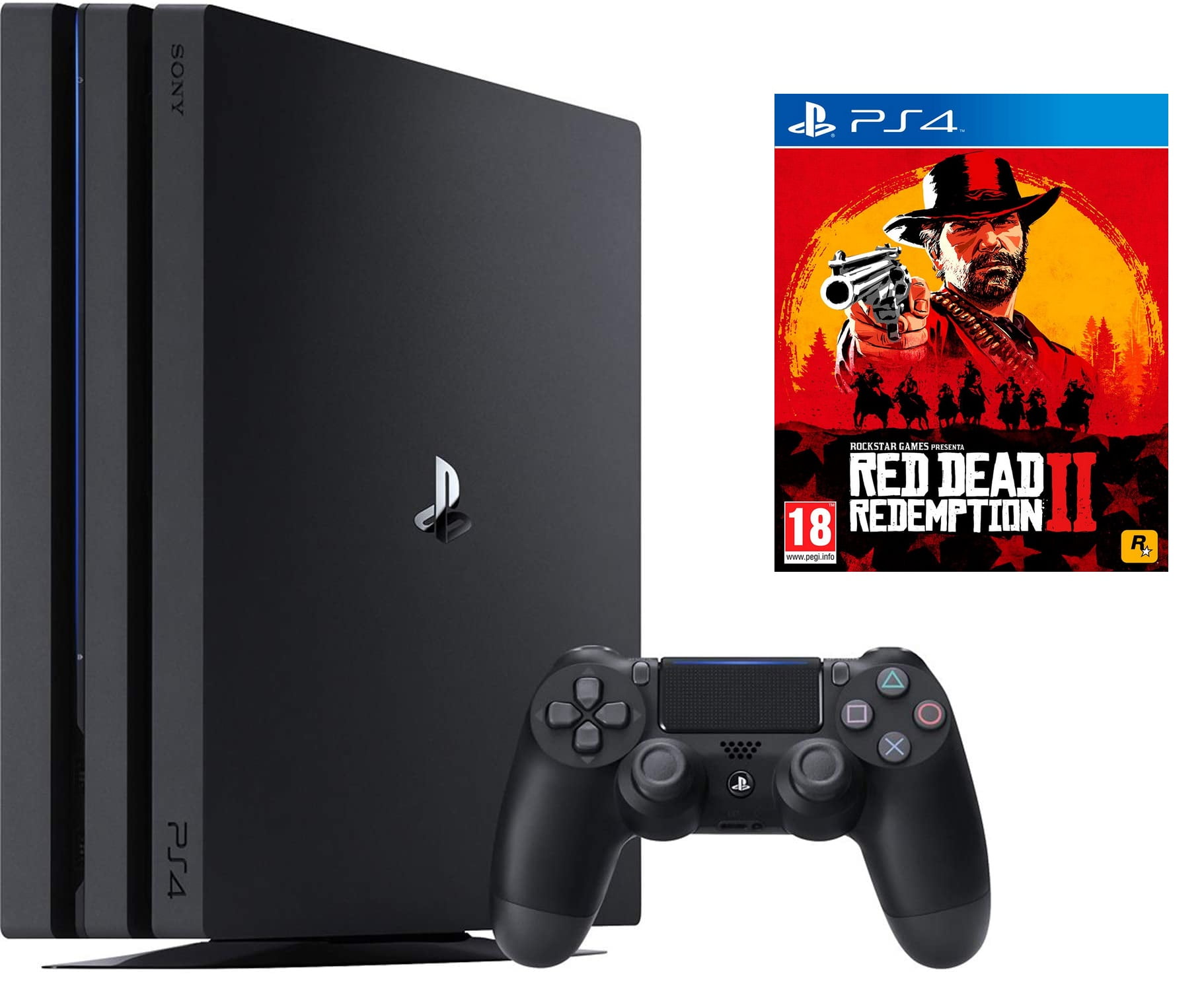 PS4 Pro本体と『レッド・デッド・リデンプション2』がセットに