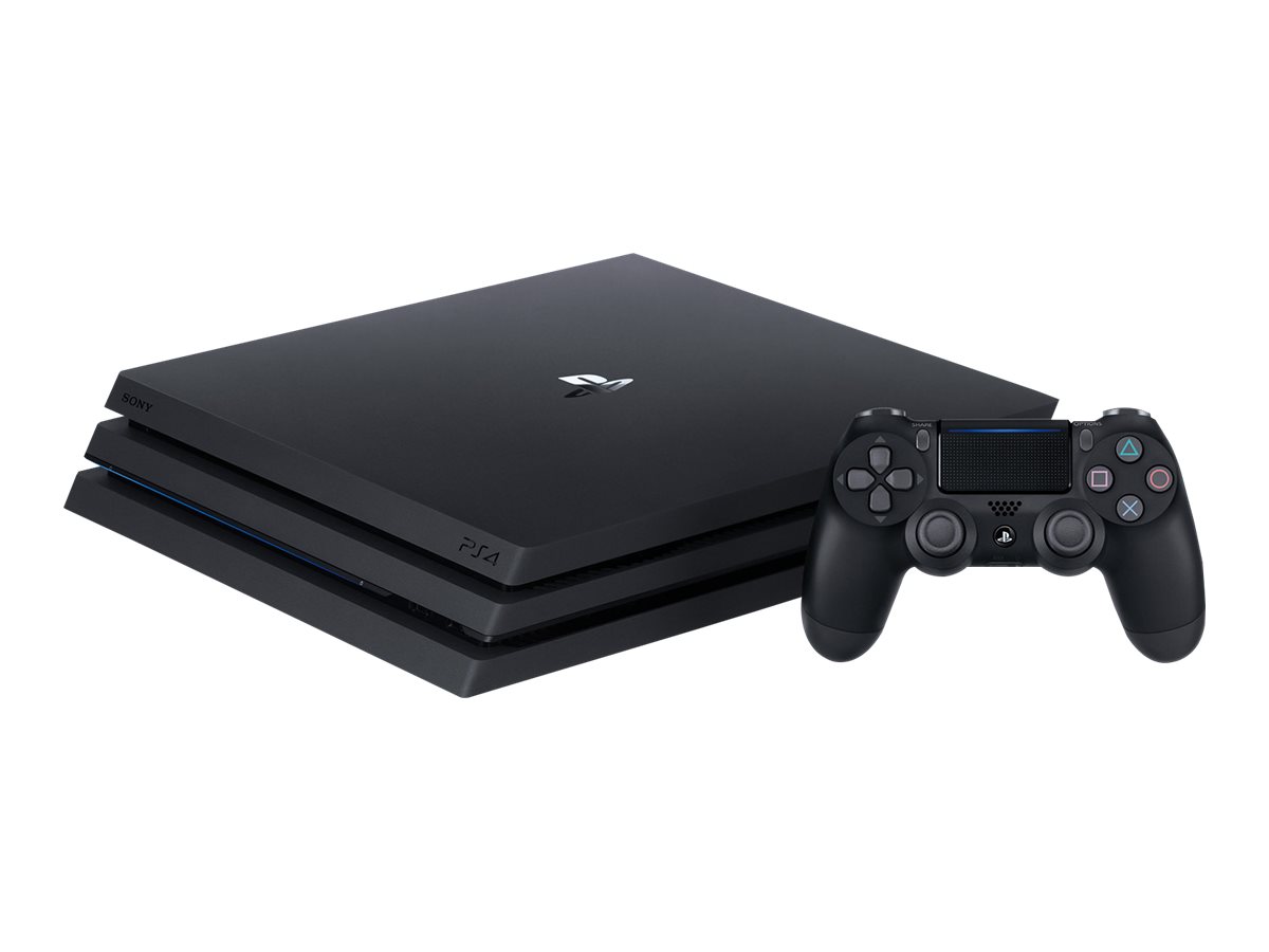 Sony PlayStation 4 Pro - Game console - 4K - HDR - 1 TB HDD - jet black - image 1 of 11