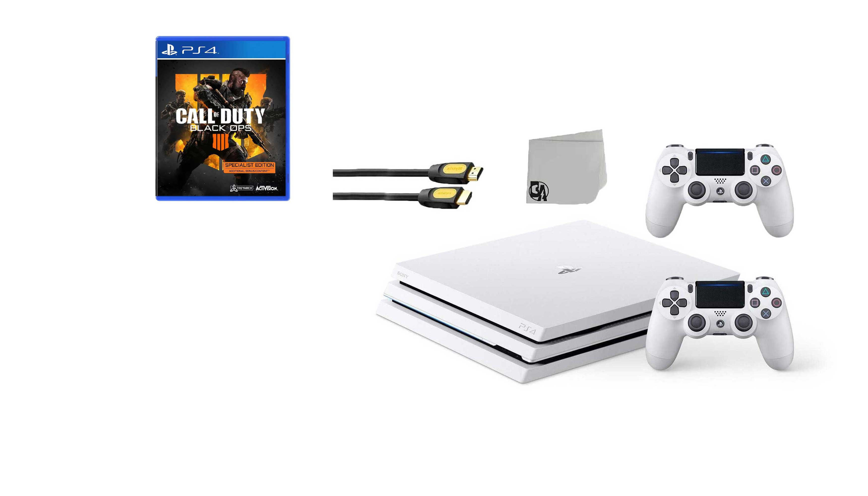 Ps4 Pro Branco 1 Controle 1 Jogo, Console de Videogame Sony Usado 65347119