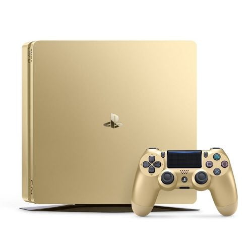 chap Colonial Hollow Sony PlayStation 4 Slim 1TB Gaming Console Gold 3002189 - Walmart.com