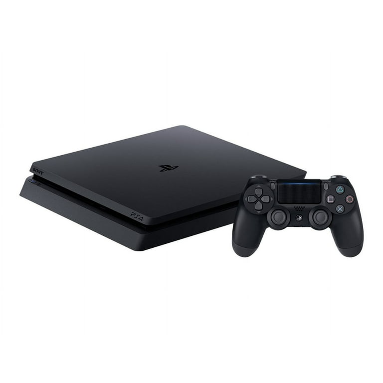 Sony Playstation 4 Slim Video Game Console 500GB Jet Black PS4 - Walmart.com