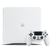 Restored Sony PlayStation 4 Slim White 1TB with Controller
