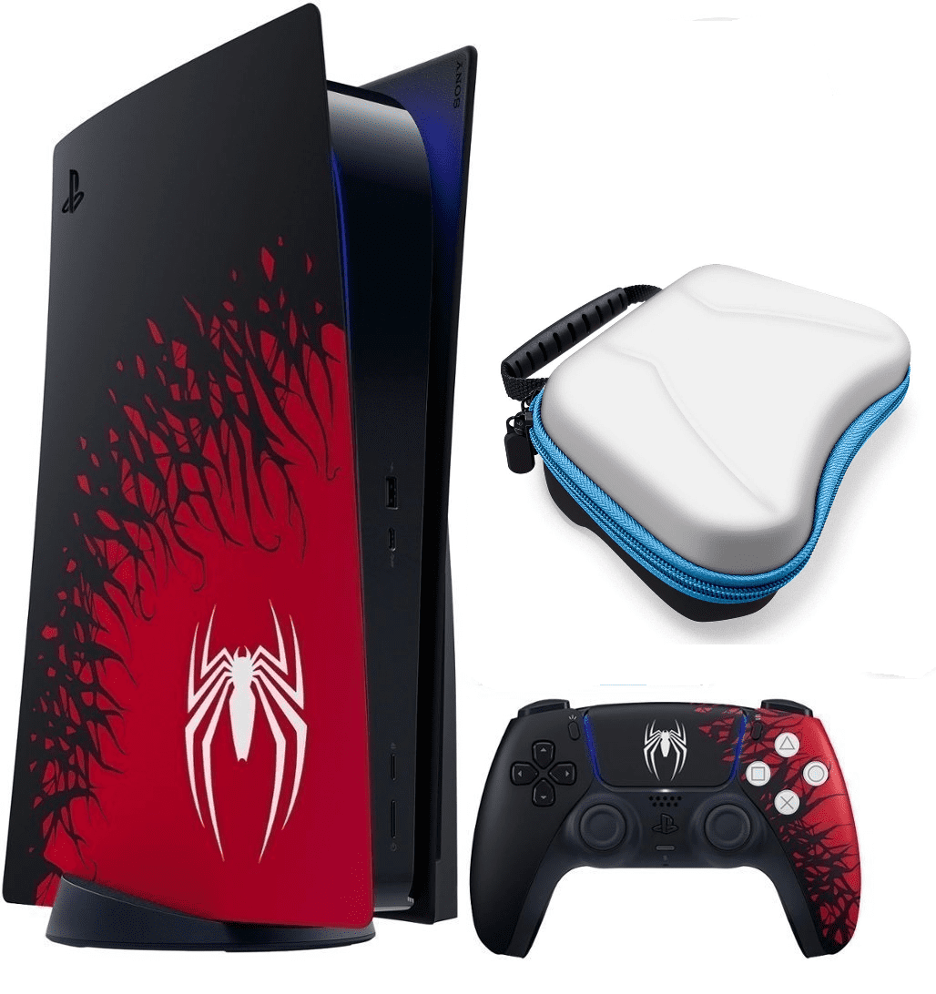 Sony PlayStation 5 Console – Marvel’s Spider-Man 2 Bundle With Limited  Controller Case