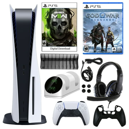 Sony PlayStation 5 Core COD: Modern Warfare II Console with GOW: Ragnarok and Kit