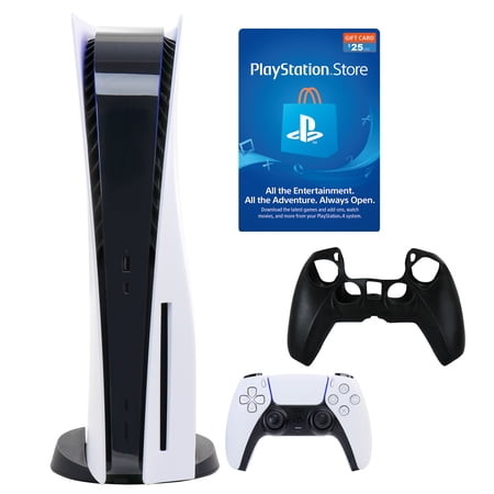 Sony PlayStation 5 Core Console with $25 PSN Card and Silicone Sleeve