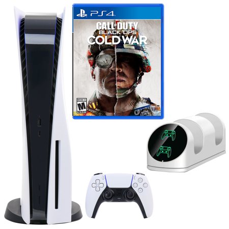 Sony PlayStation 5 Core Console with COD: Cold War and Dual Charging Dock
