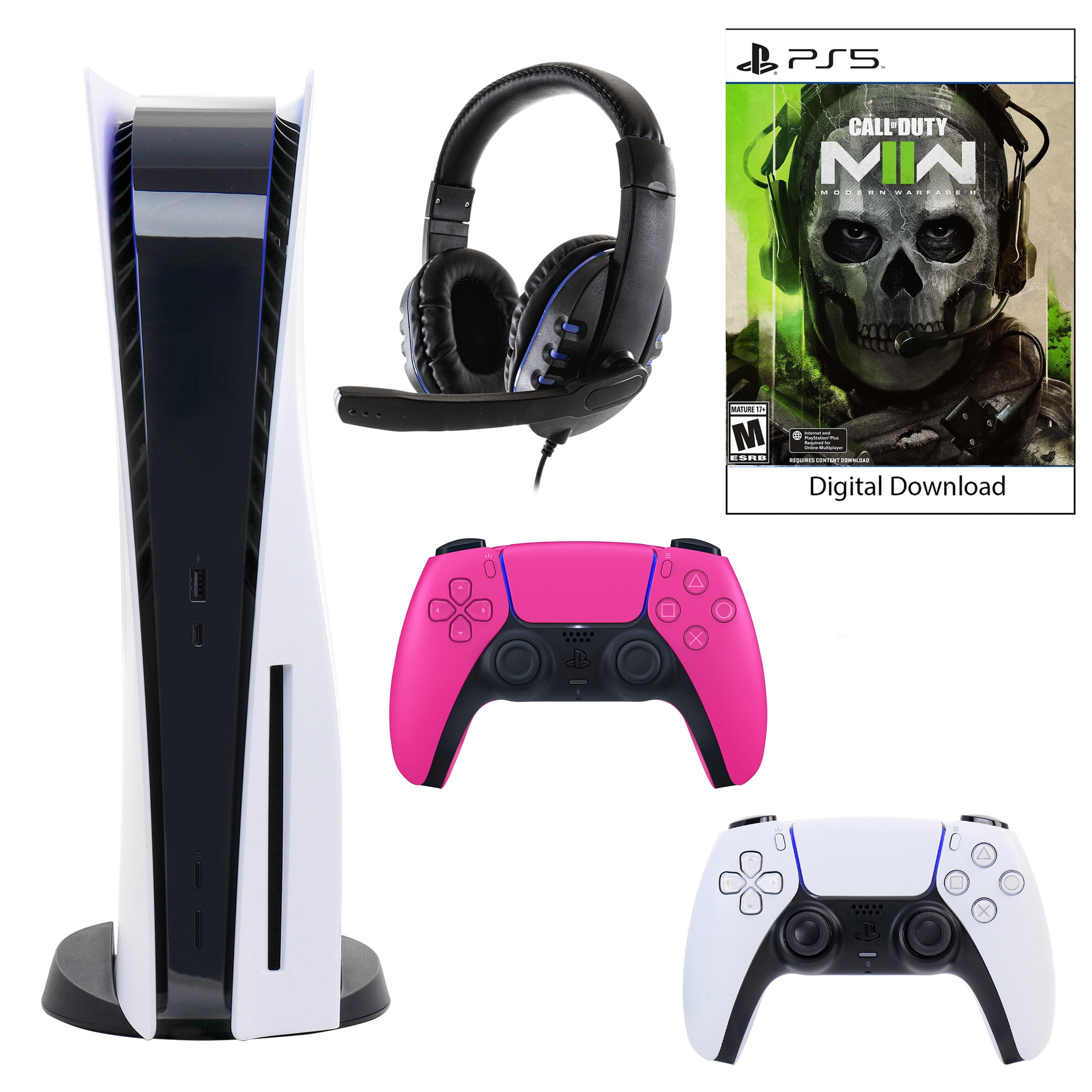PS5 Core + CoD + Pink Set | Video game tech for media - Walmart ...
