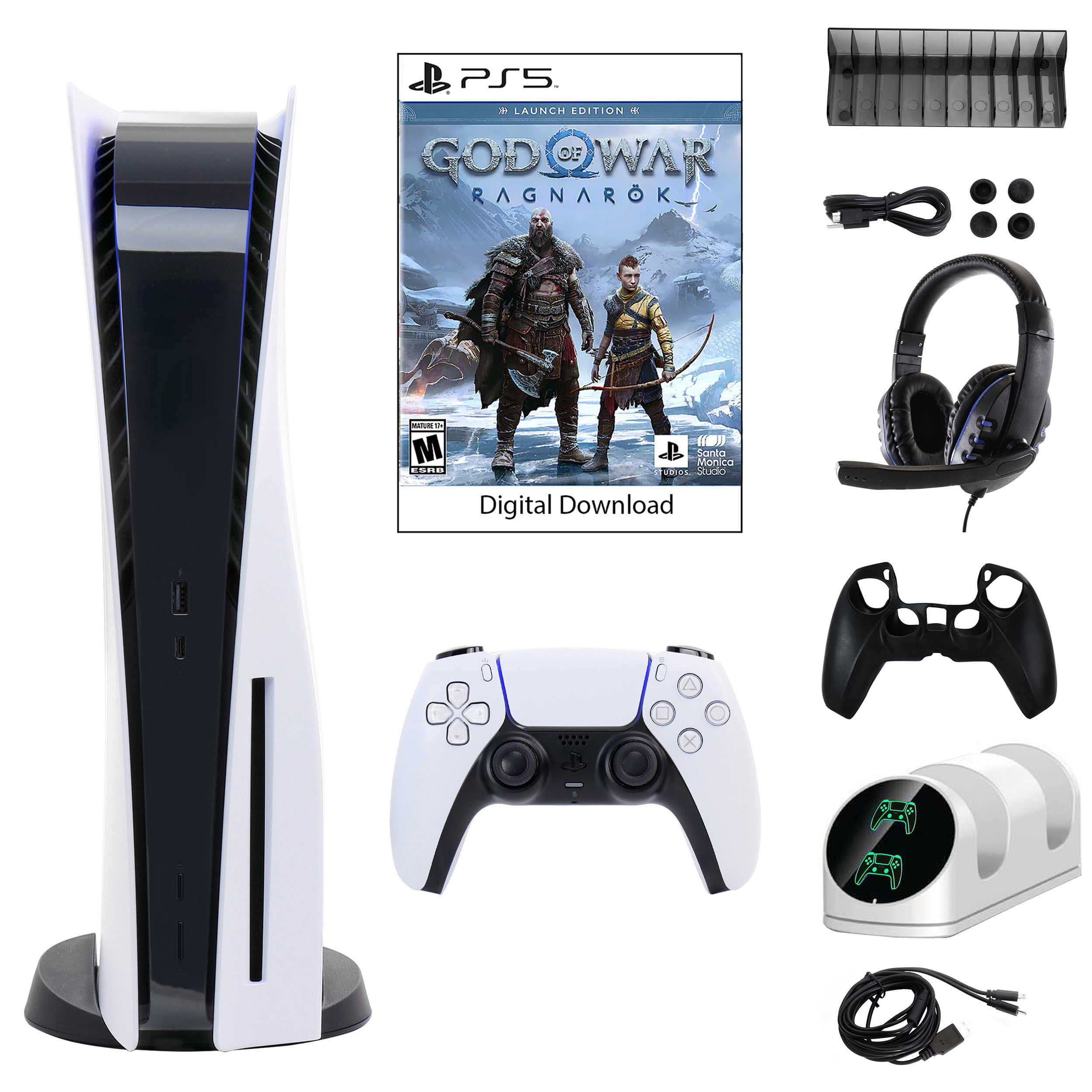 Sony PlayStation 5 with God of War: Ragnarok, Black, Togo | Ubuy