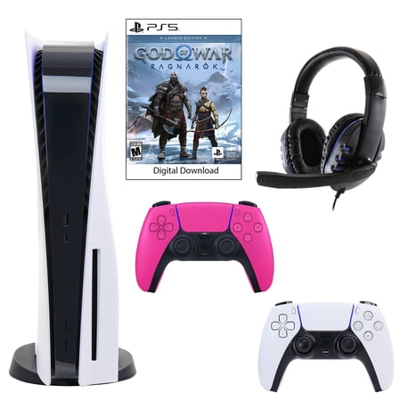 Sony PlayStation 5 825 GB with God of War: Ragnarok, White