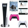 thumbnail image 1 of Sony PlayStation 5 Core Console with God of War: Ragnarok with Voucher and DualSense Controller in Pink, 1 of 1