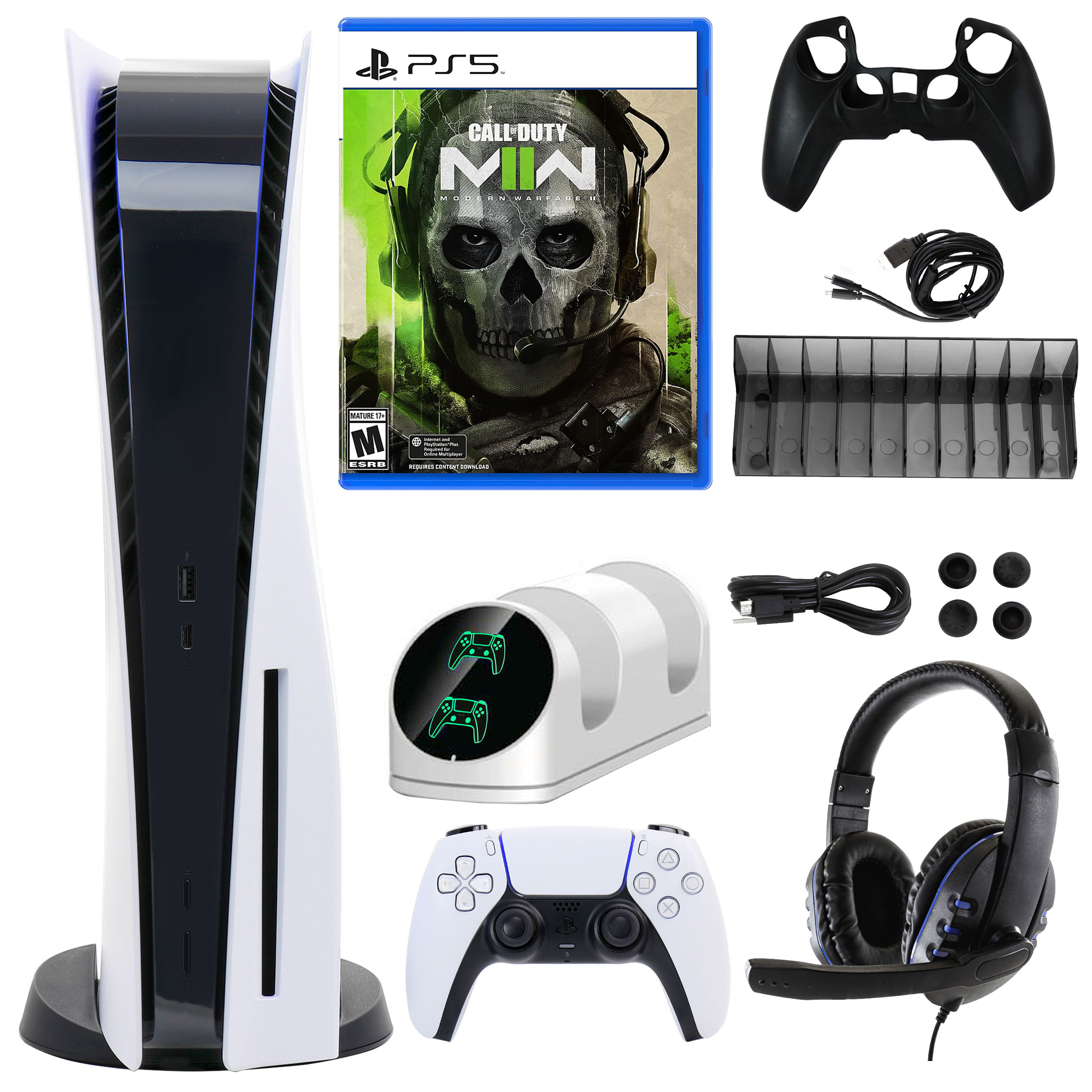 Sony PlayStation 5 Core with COD: Modern Warfare II and Accessories Kit ...