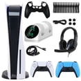 thumbnail image 1 of Sony PlayStation 5 Core with Extra Blue Dualsense Controller and Accessories Kit (PS5, PlayStation Disc Version), 1 of 1