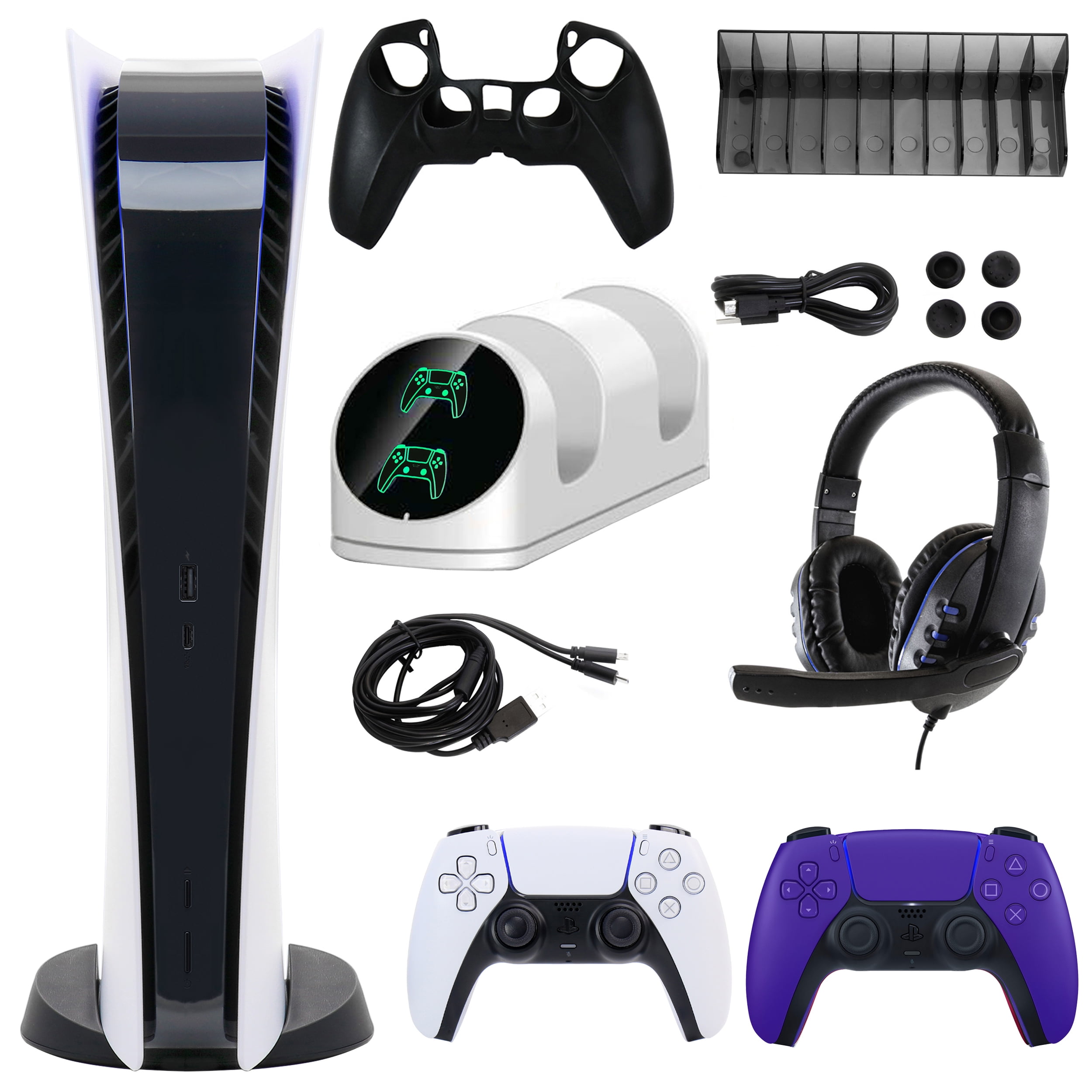 https://i5.walmartimages.com/seo/Sony-PlayStation-5-Digital-Console-with-Extra-Purple-Dualsense-Controller-and-Accessories-Kit-PS5-PlayStation-Digital-Version_807402c8-a674-4bef-8bf7-a2b0608718c5.ea34d5ca76a1ea72054d2ce3aec02fef.jpeg