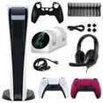 thumbnail image 1 of Sony PlayStation 5 Digital Console with Extra Red Dualsense Controller and Accessories Kit (PS5, PlayStation Digital Version), 1 of 1