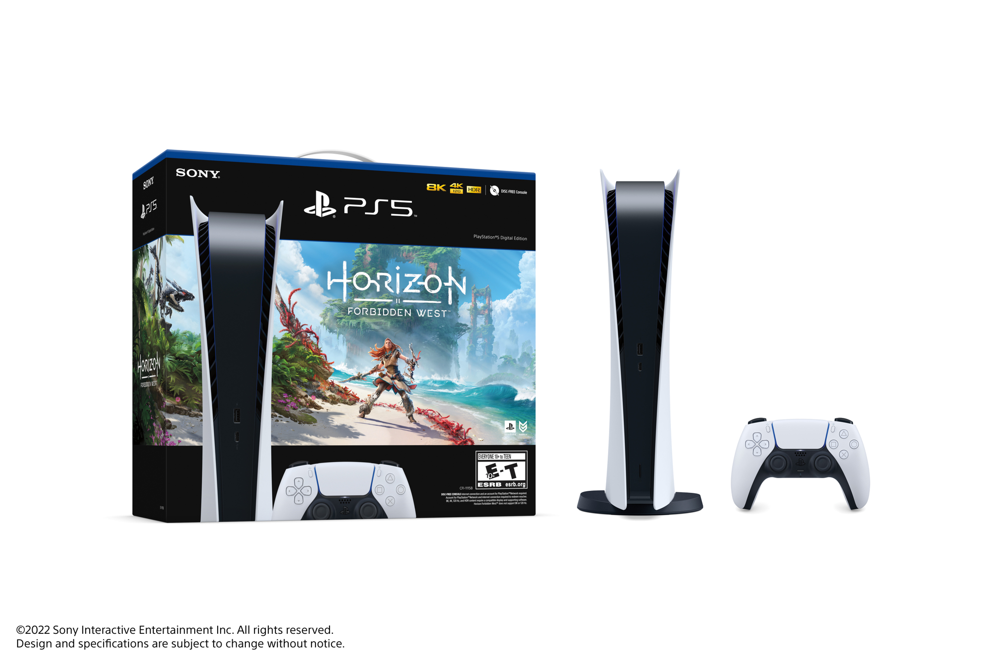 Sony PS5 Digital Edition Bundle with Horizon Forbidden West