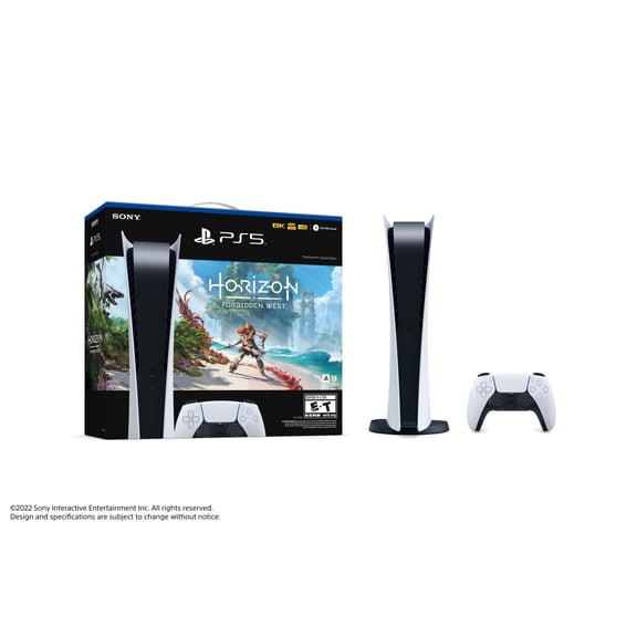 Sony PlayStation 5, Digital Edition Horizon Forbidden Westâ„¢ Bundle