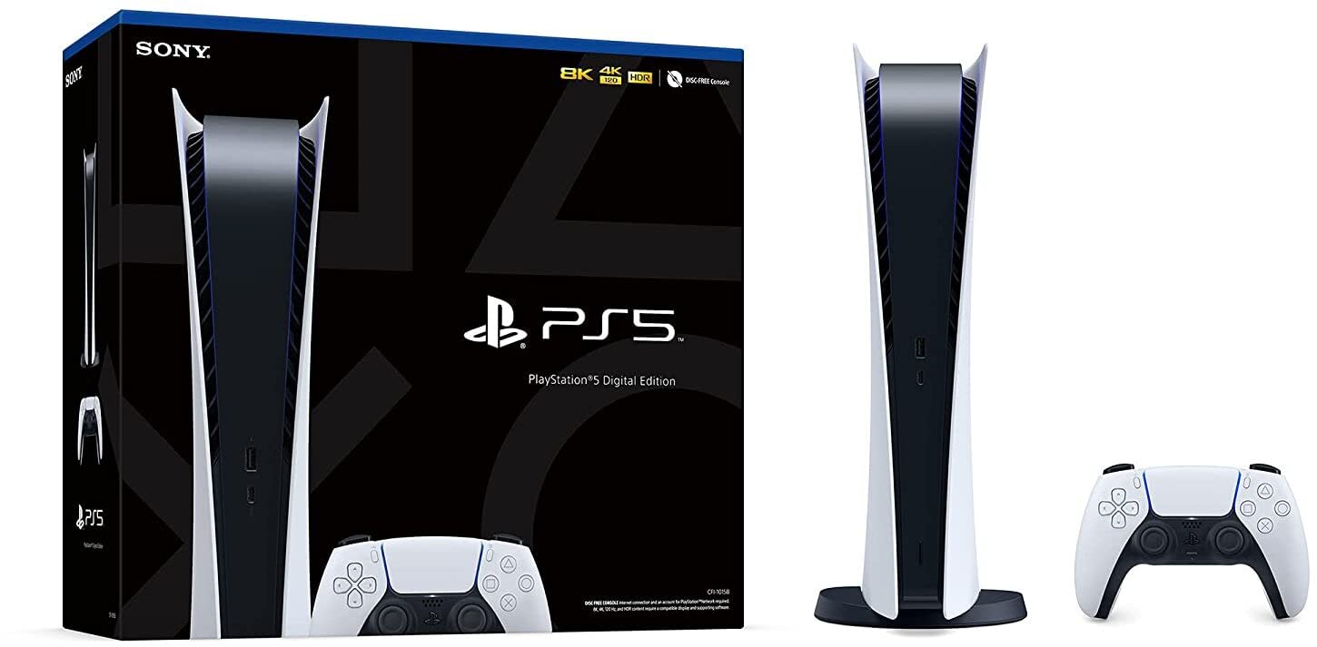 Sony PlayStation 5, Digital Edition Video Game Consoles - image 1 of 5