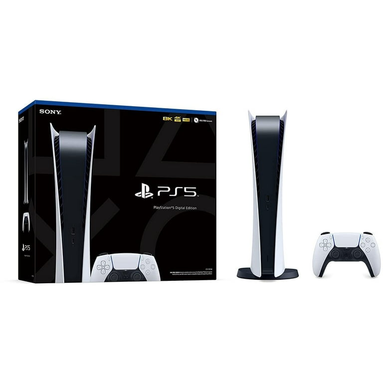 Sony PlayStation 5, Digital Edition Video Game Consoles 