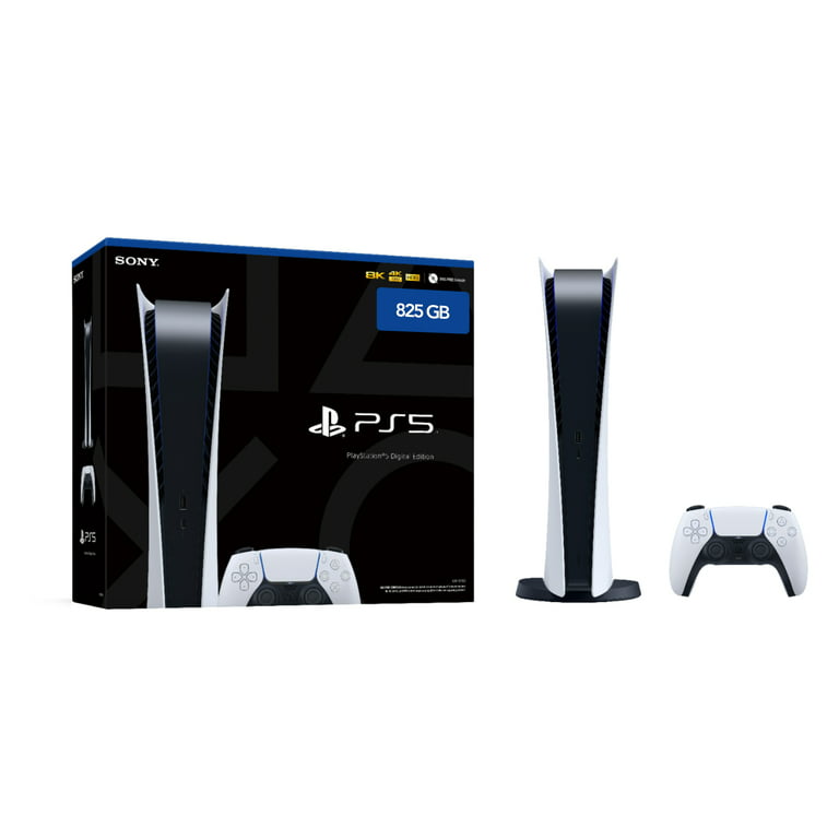 Sony PlayStation 5 Digital Version PS5 Gaming Console, AMD Ryzen 
