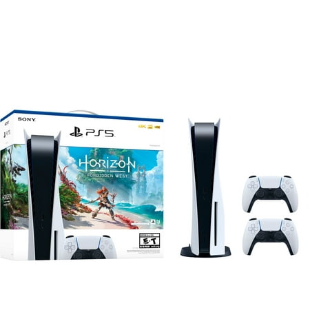 Sony PlayStation 5 Disc Edition Horizon Forbidden West™ Bundle with Extra DualSense Controller