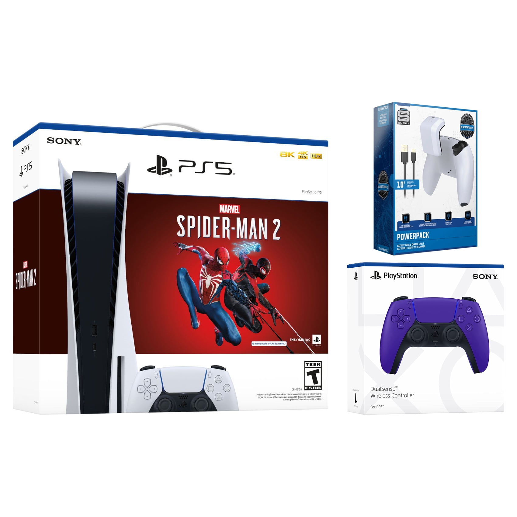 Sony PlayStation Disc Marvel's Spider-Man Bundle with Extra